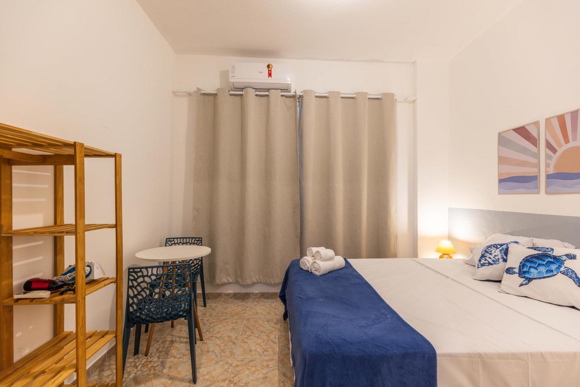 Apartamento No Leme Copacabana Com Cama Queen, Ar Split, Wifi, Tvsmart, Portaria 24 E 400m Da *