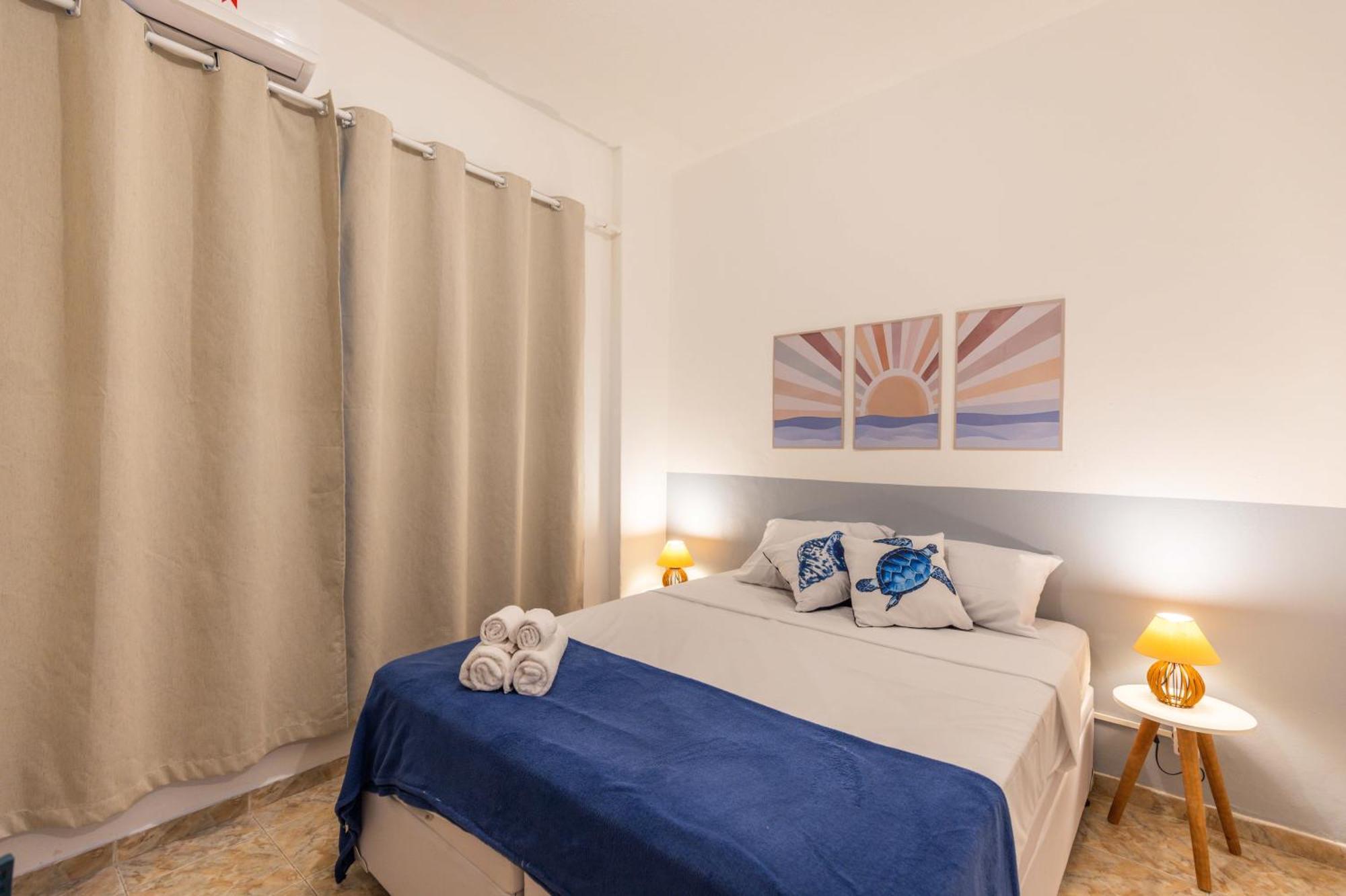 Apartment No Leme Copacabana Com Cama Queen, Ar Split, Wifi, Tvsmart, Portaria 24 E 400m Da